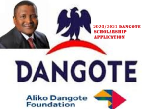 Dangote Group Scholarships for Africans