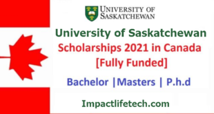Full Scholarships at University of Saskatchewan in Canada
