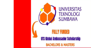 Fully Funded UTS Global Ambassador Scholarship in Indonesia