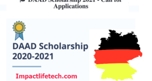 Fully Funded DAAD Scholarship in Germany 2021/2022