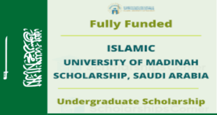 Islamic university Madinah Scholarship in Saudi Arabia