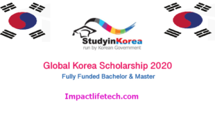 Full Global Korea Scholarships for International Students