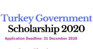 Fully Funded Turkish Government Research Scholarship