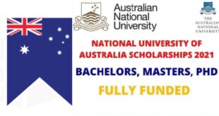 Fully Funded ANU Scholarships in Australia