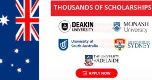 Fully Funded 2,450 Scholarships to Study in Australia 2021