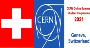 Fully Funded CERN Online Summer Student Program Switzerland 2021