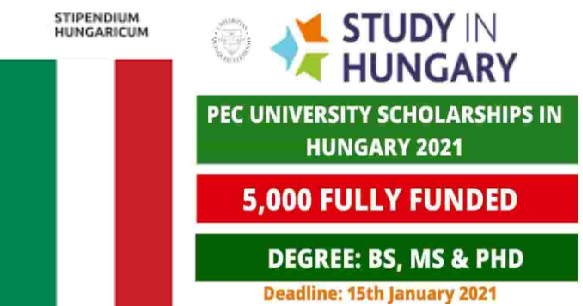 Fully Funded 5,000 University of Pecs Scholarships in Hungary