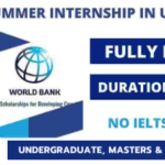 Fully Funded World Bank Summer Internship 2021