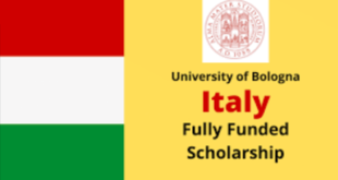 Fully Funded Scholarship at the University of Bologna