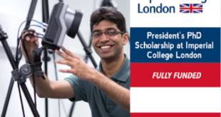 President's PhD Scholarship at Imperial College London