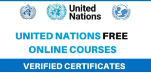 United Nations Free Online Courses With Free Certificates 2021