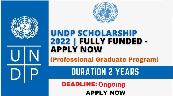 Fully Funded UNDP Scholarship 2021-2022