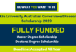 Fully Funded Deakin University Scholarship in Australia