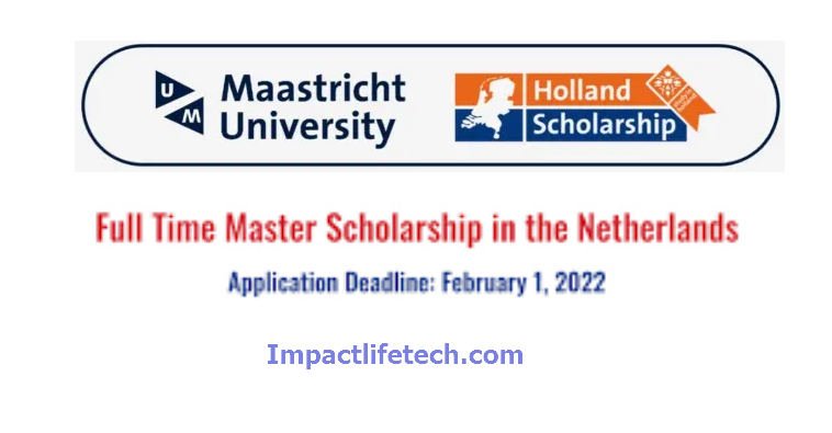 Maastricht University High Potential Scholarship 2022